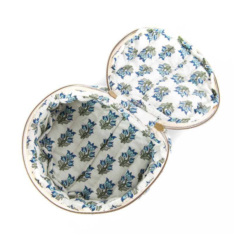 Block Print Circle Case