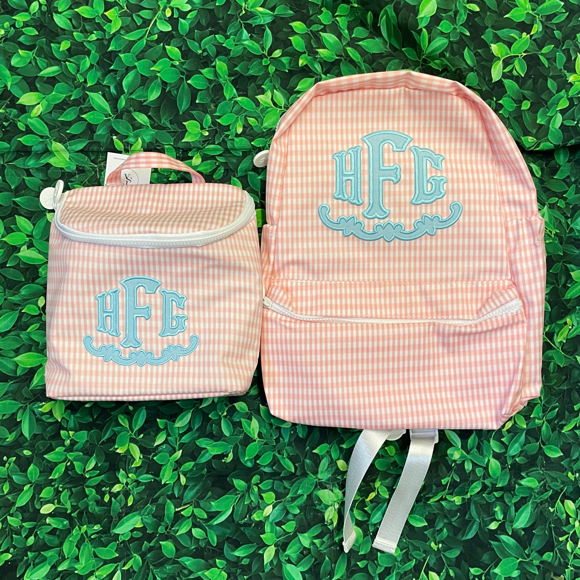 Gingham Backpack by TRVL