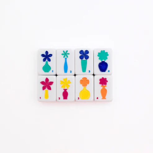 MINI TRAVEL MAHJONG | Mini Anywhere Series | White Tiles