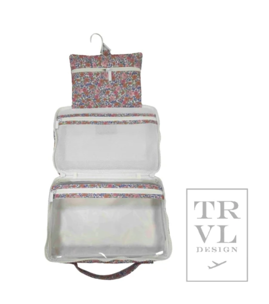 Posies Bundle Up Hanging Toiletry Bag by TRVL
