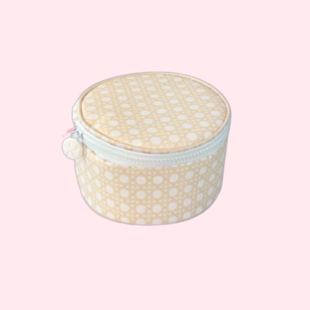 Coated Cotton Button Bag by Mint