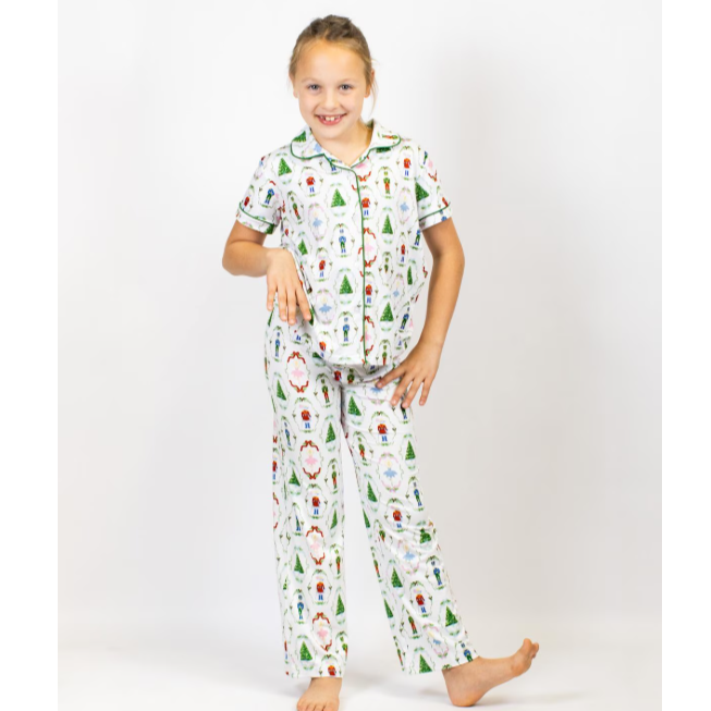 Girls Nutcracker Waltz Pant PJ Set