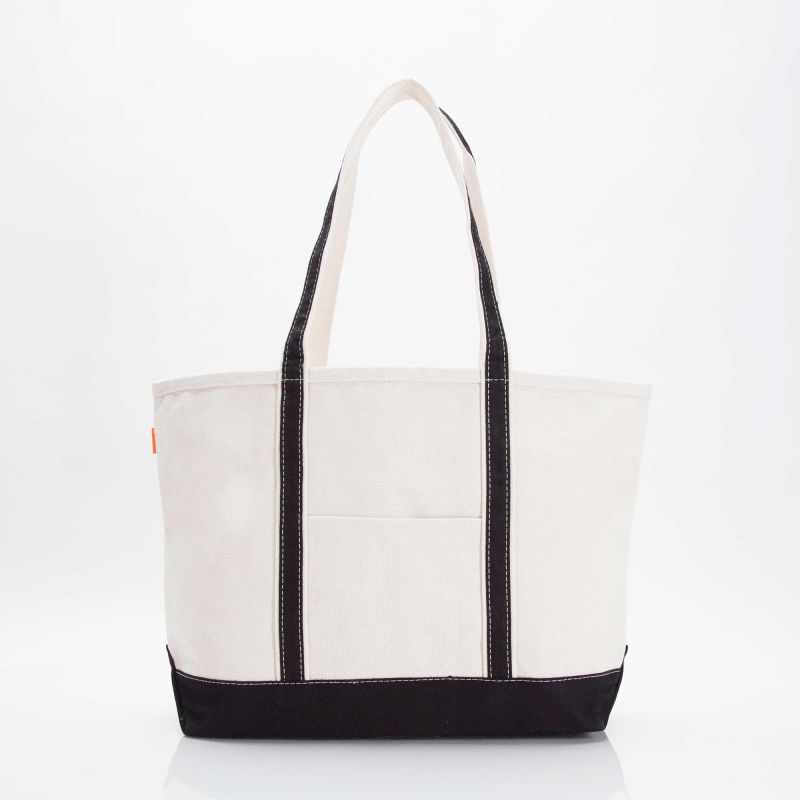 Heavy Duty Canvas Zip Top Tote