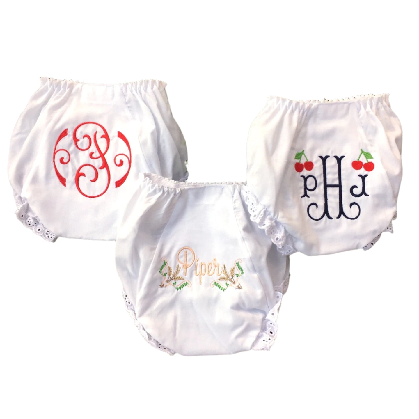 White Eyelet Bloomer