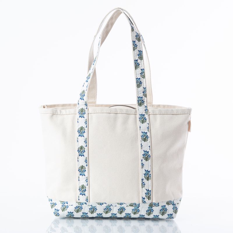 Block Print Classic Canvas Tote