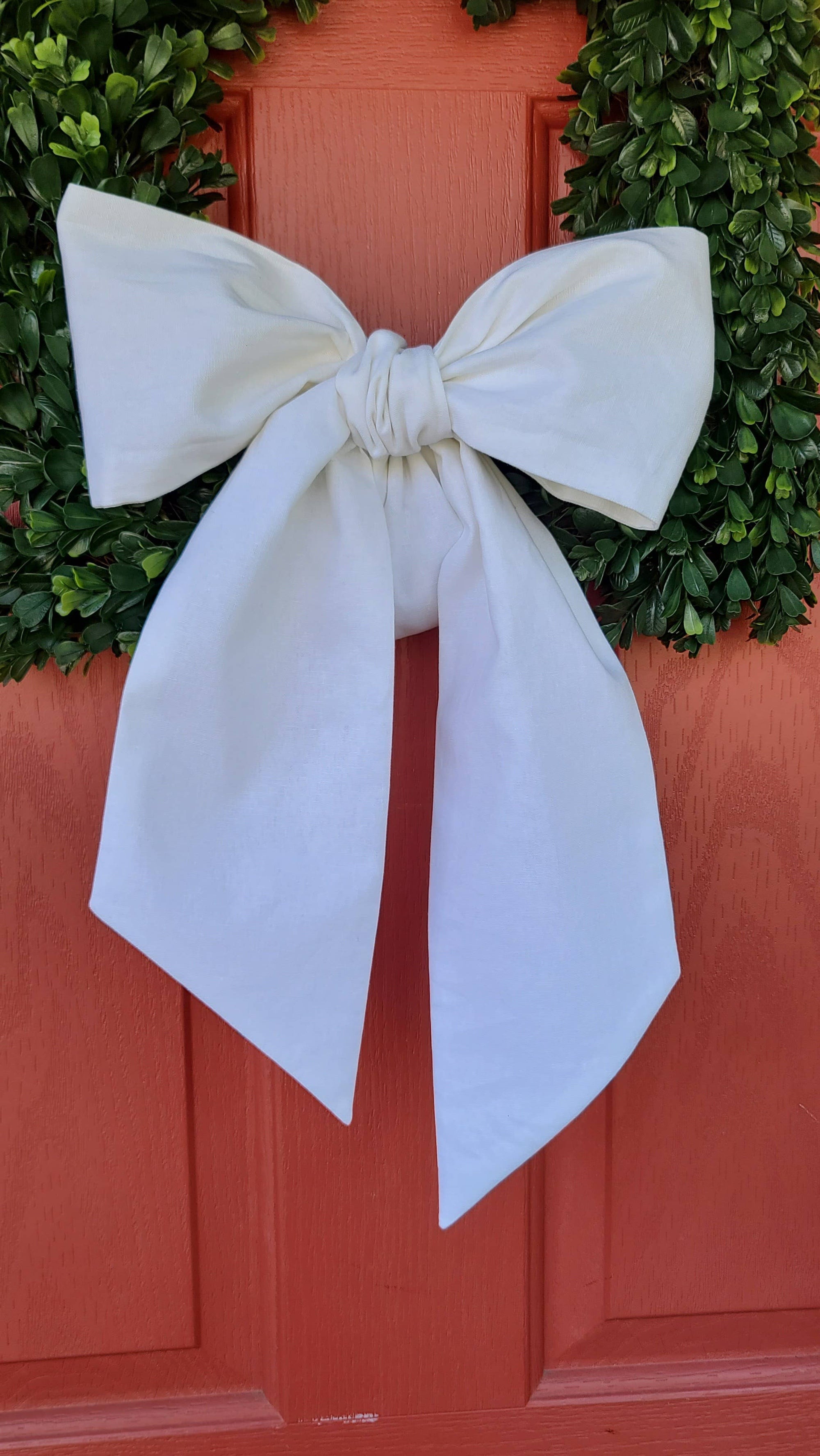 White Linen Sash 74 inch