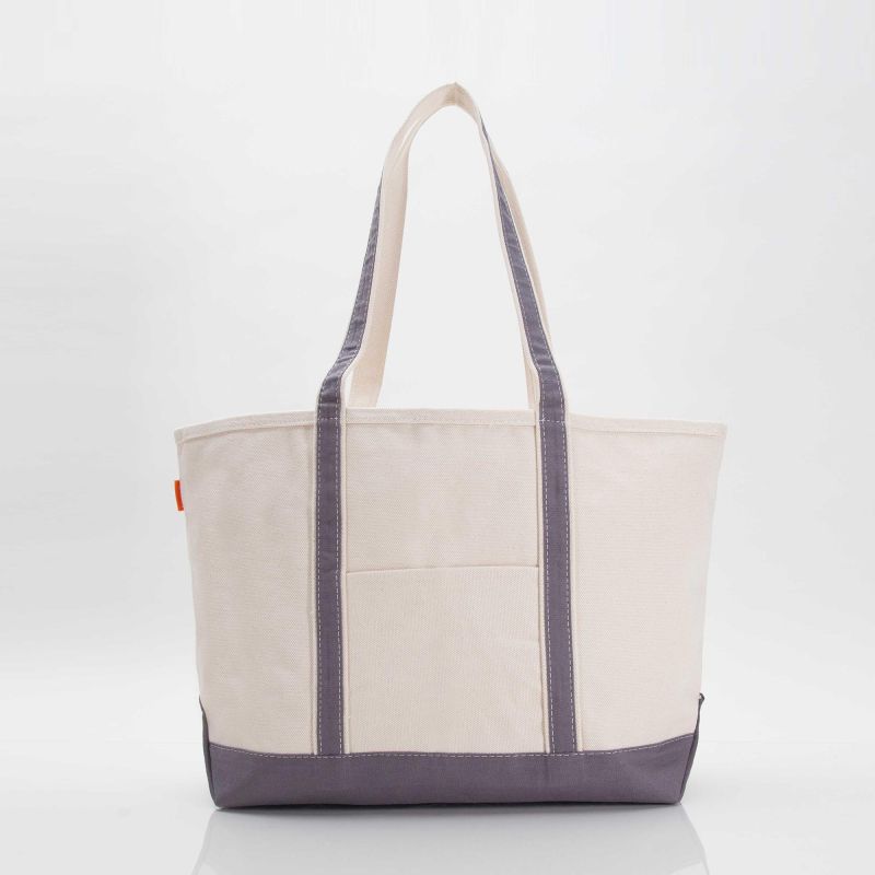 Heavy Duty Canvas Zip Top Tote