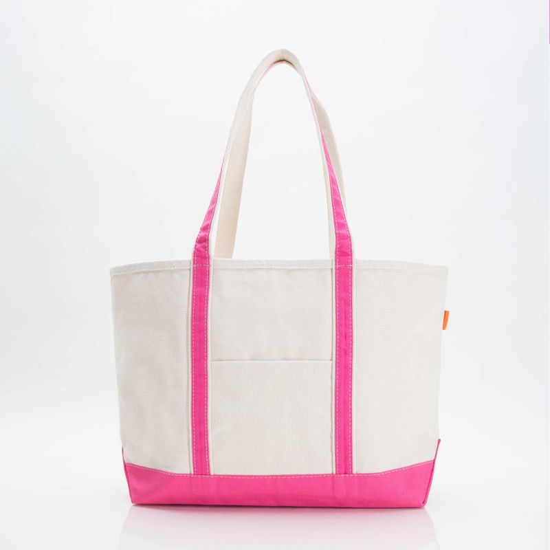 Heavy Duty Canvas Zip Top Tote