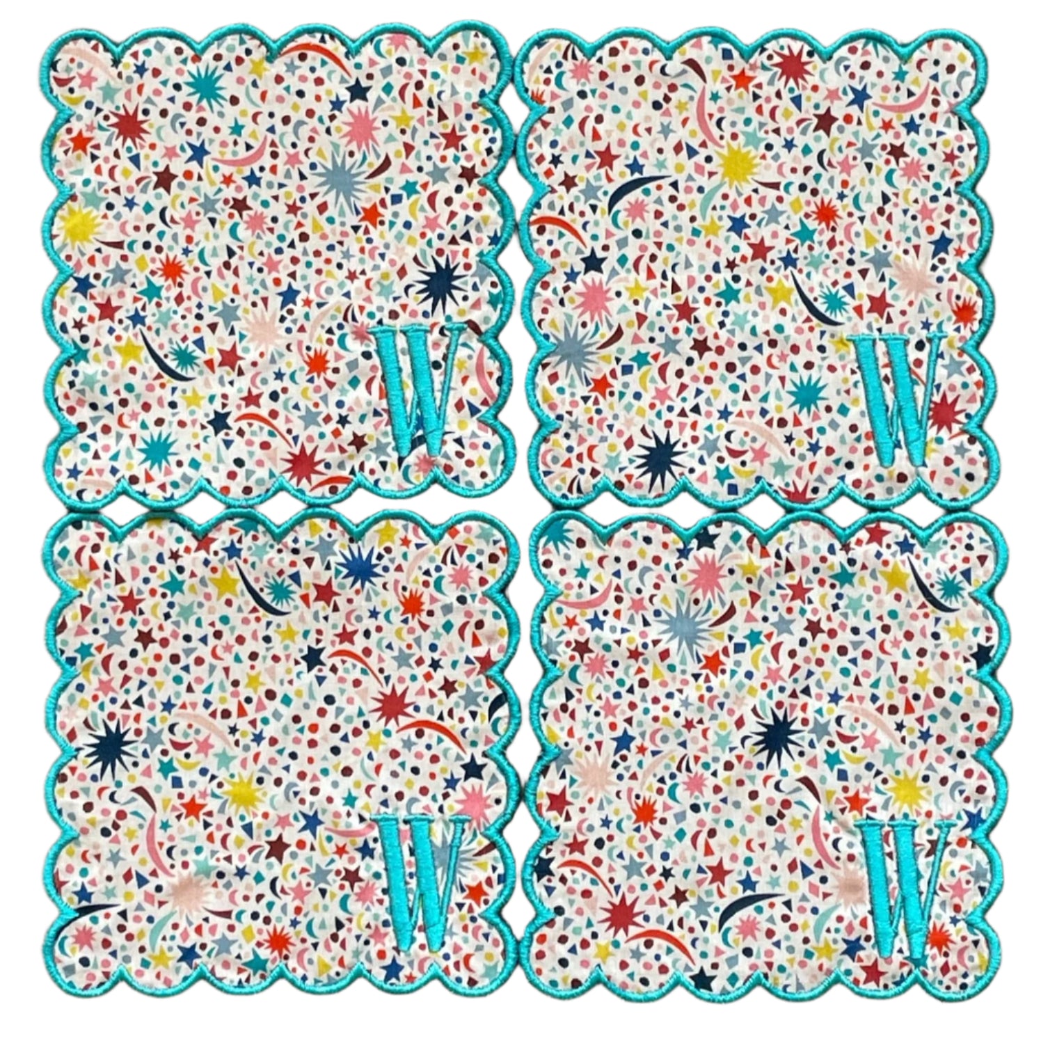 Liberty of London Scallop Cocktail Napkins