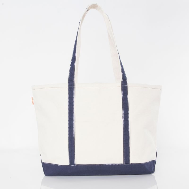 Heavy Duty Canvas Zip Top Tote