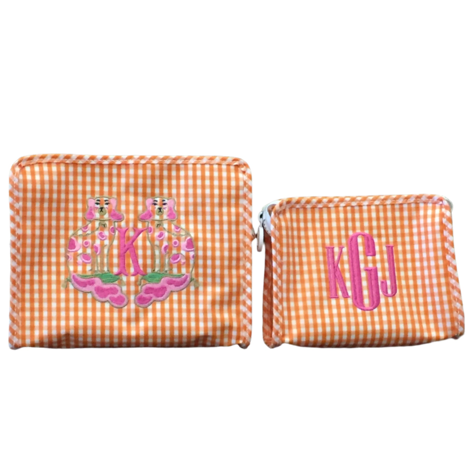 Gingham Roadie Bags by TRVL