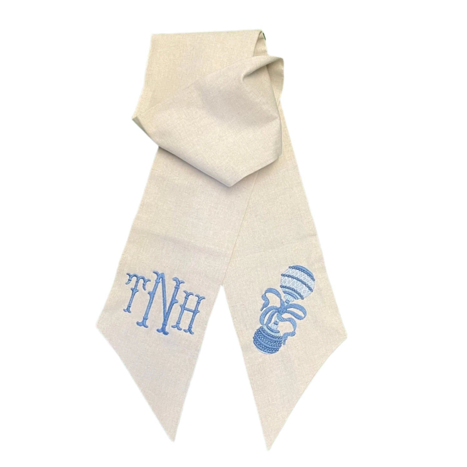 Linen Blend Sash 54"