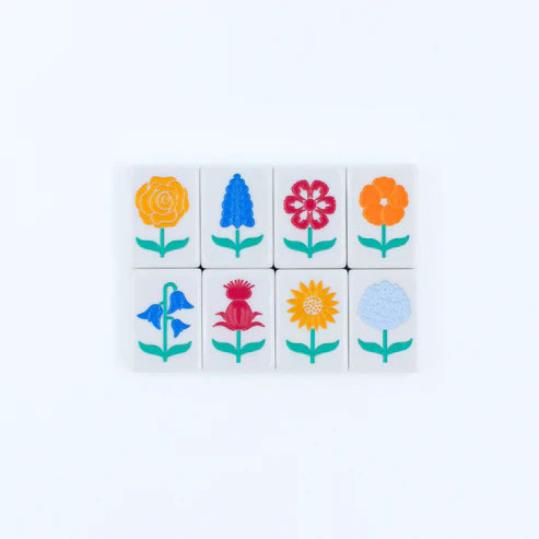 THE TEXAS SERIES | American Mahjong with Lone Star Flair | White Tiles