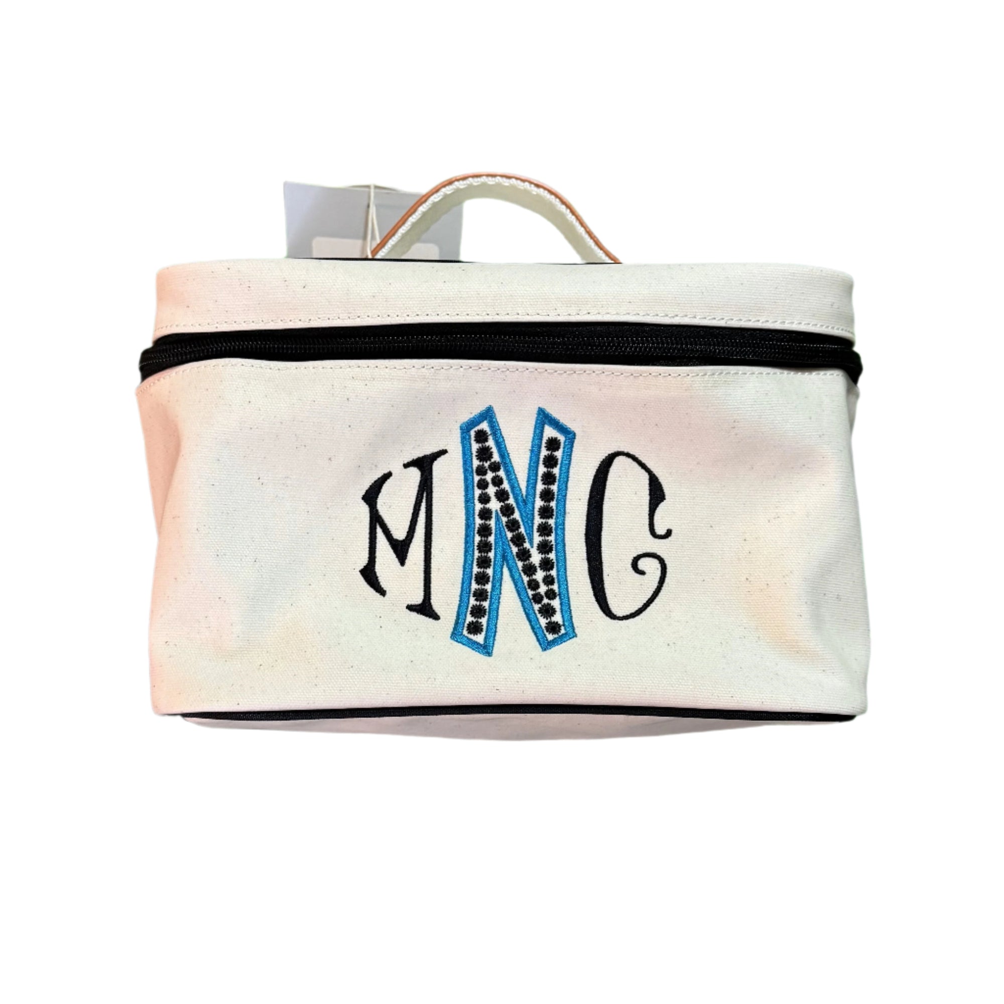 Tinsley Coated Canvas Train Case