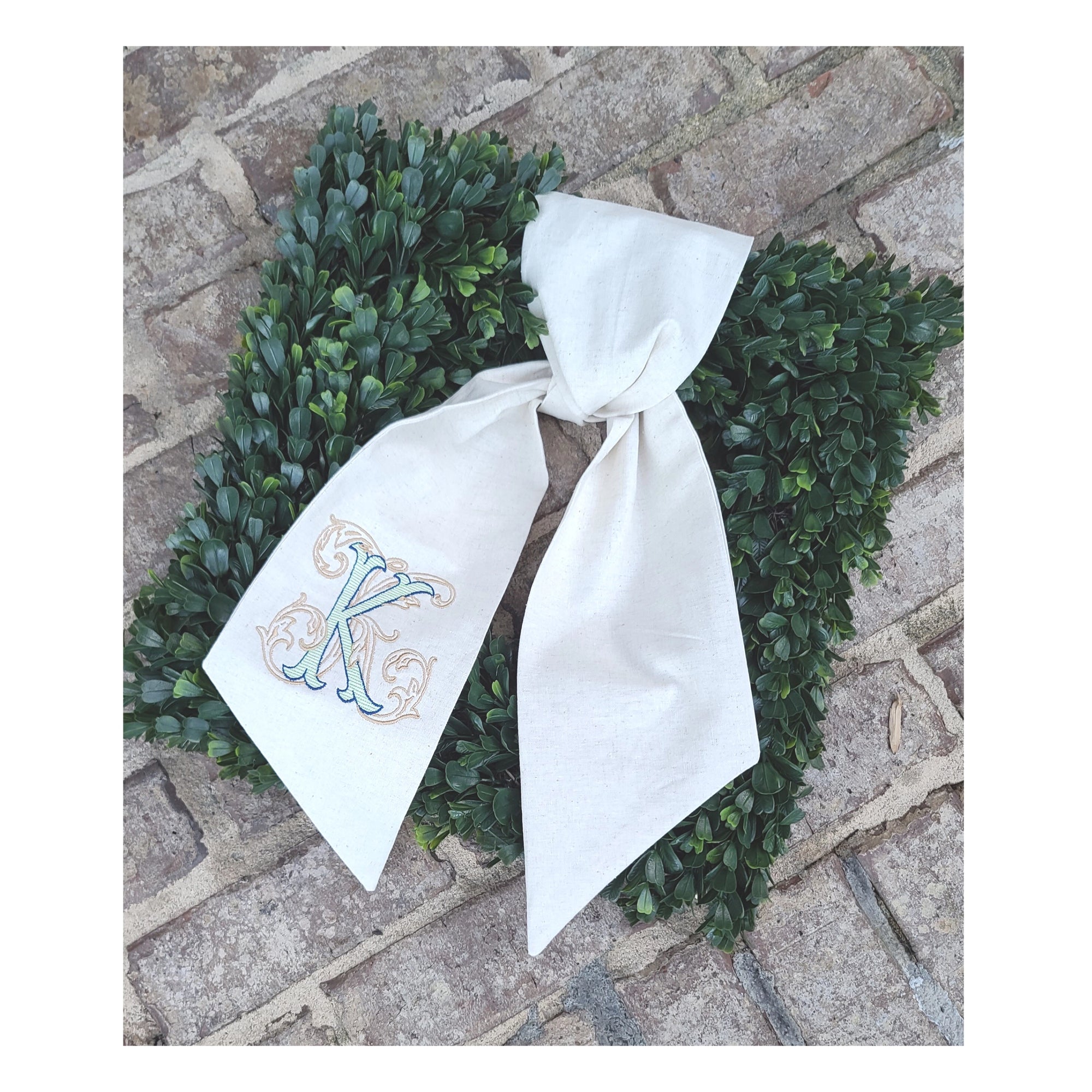 Linen Blend Sash 44"