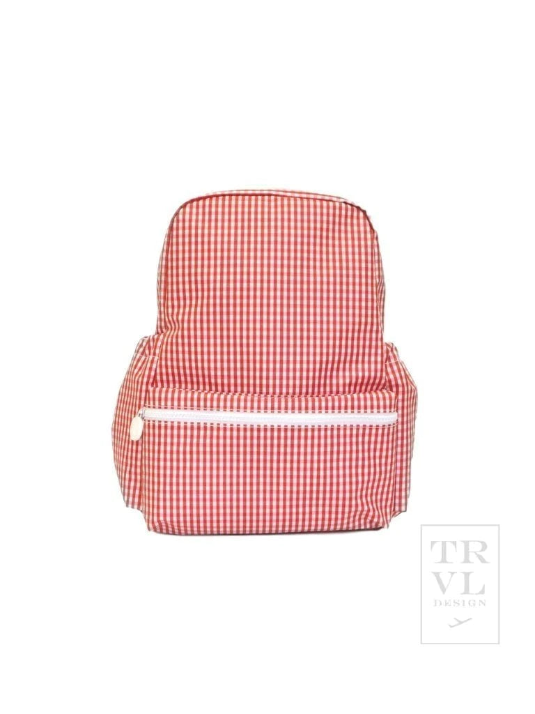 Gingham Backpack by TRVL
