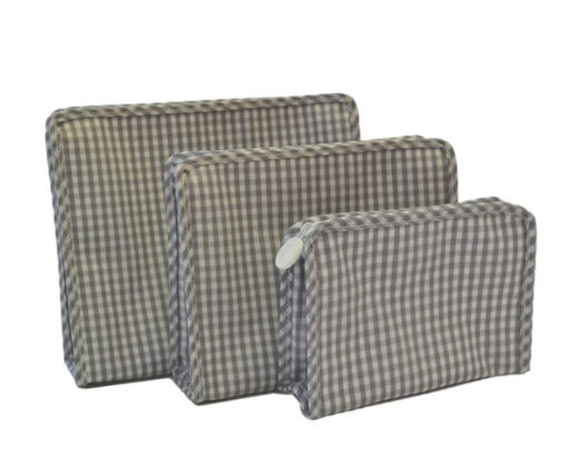 Gingham Roadie Bags by TRVL