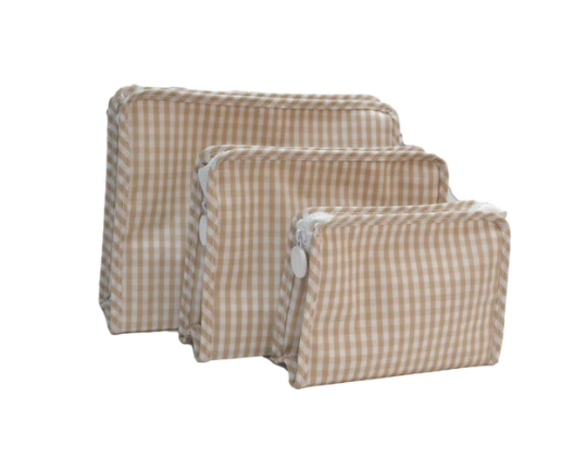 Gingham Roadie Bags by TRVL