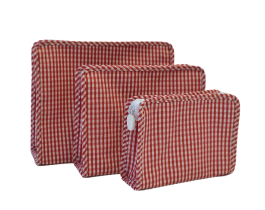 Gingham Roadie Bags by TRVL