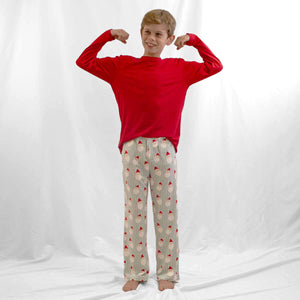 Boys Jolly Santa Pajama Set