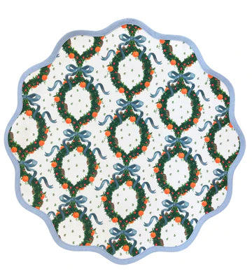 Round Scalloped Placemat