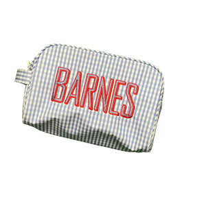 Stowaway Makeup Bag with Monogram