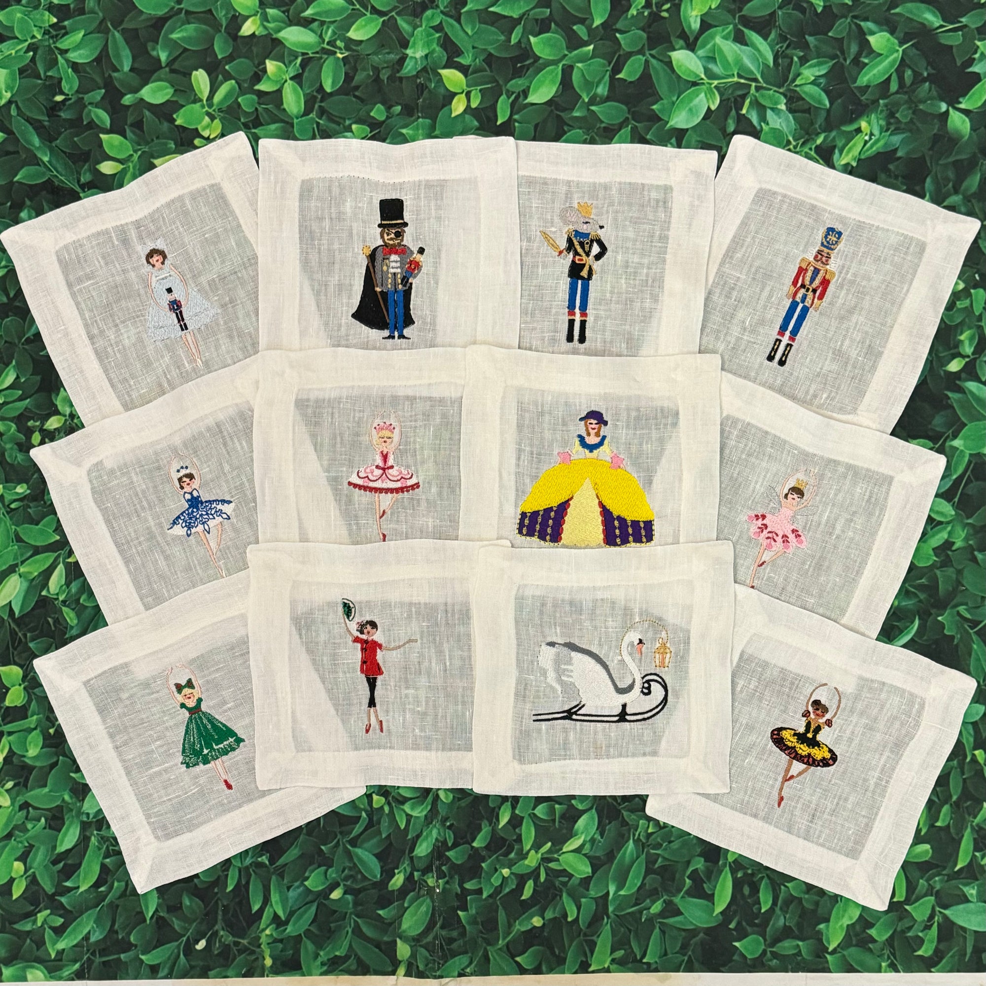 Nutcracker Characters Cocktail Napkins Set of 12