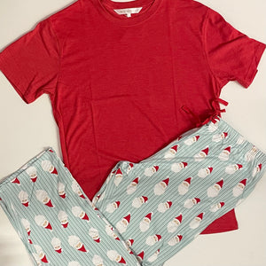 Men's Jolly Santa Pajama Set