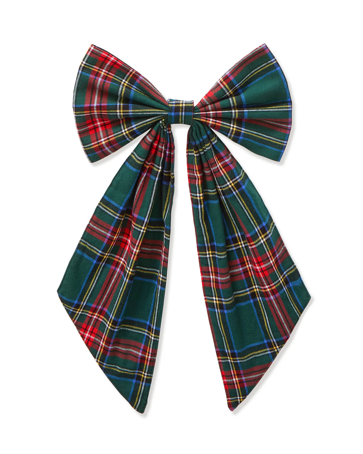 Wreath Bow in Tartan Plaid-- 3 colors available