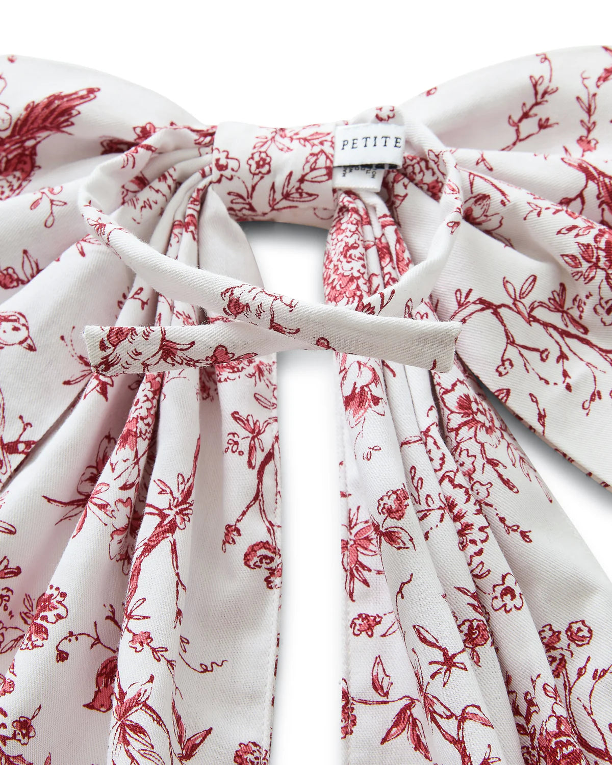 Wreath Bow in Timeless Toile-- 2 colors available