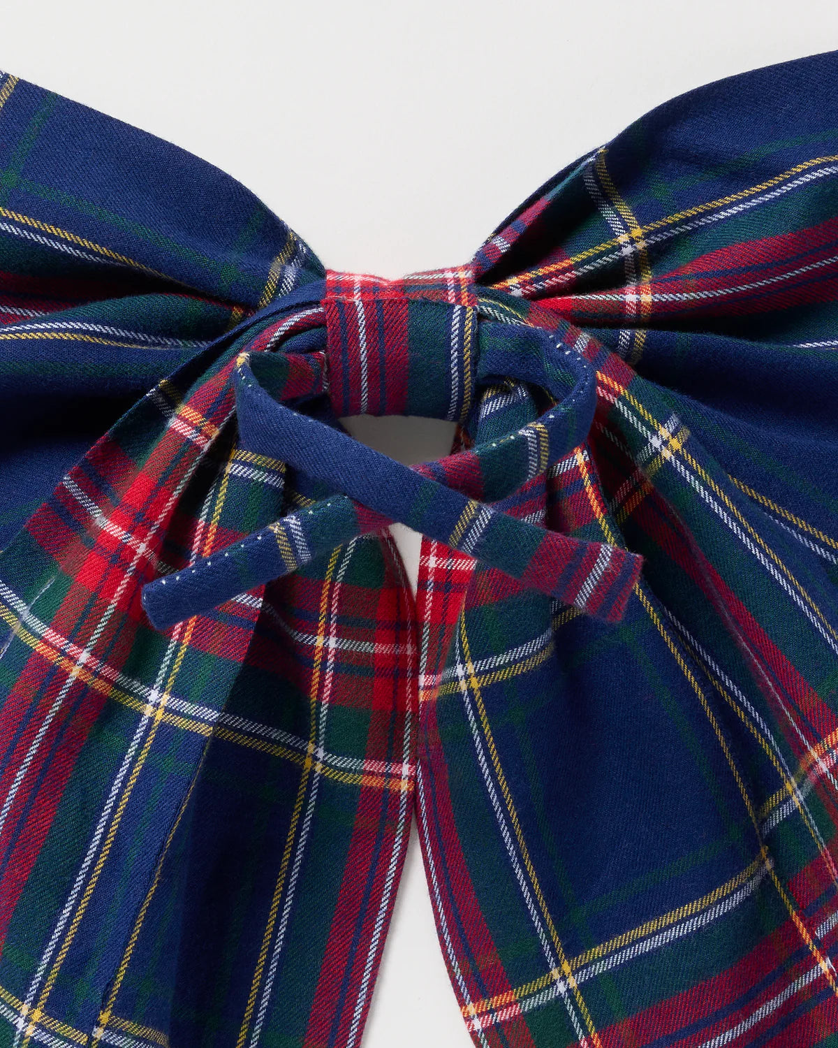 Wreath Bow in Tartan Plaid-- 3 colors available
