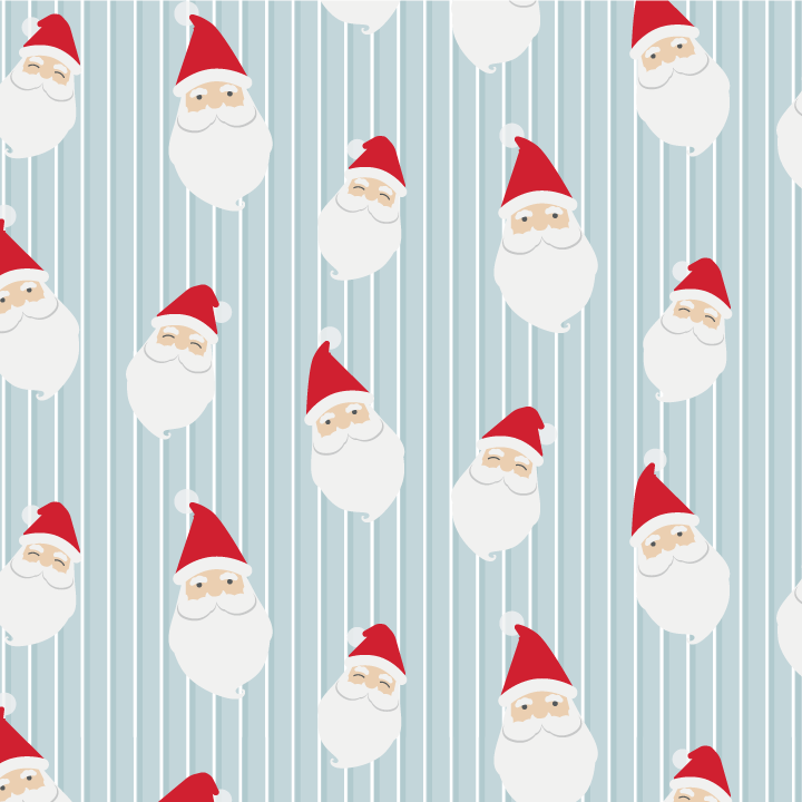 Jolly Santa Throw Blanket