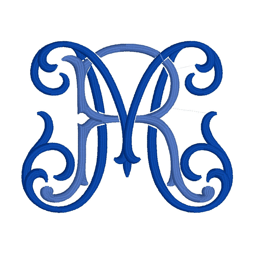 Standard Monogram Standard Monogram Fonts - Sadie's Stitchery