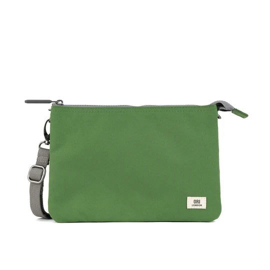 Carnaby Crossbody Sustainable Canvas Pouch-- Extra Large