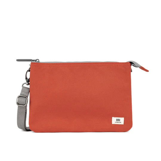 Carnaby Crossbody Sustainable Canvas Pouch-- Extra Large