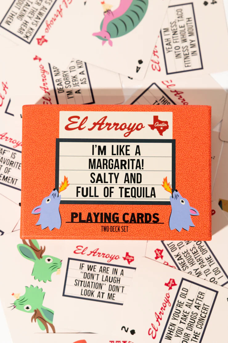 El Arroyo Happy Hour Two-Deck Playing Cards