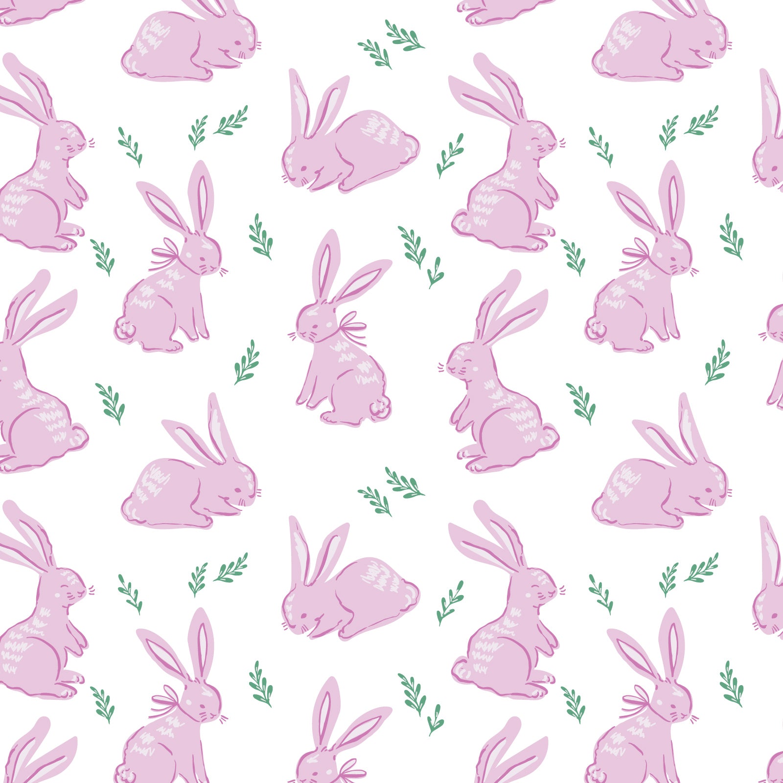 Parker Zipper Pima Cotton Pajamas-- Bunny Hop Pink
