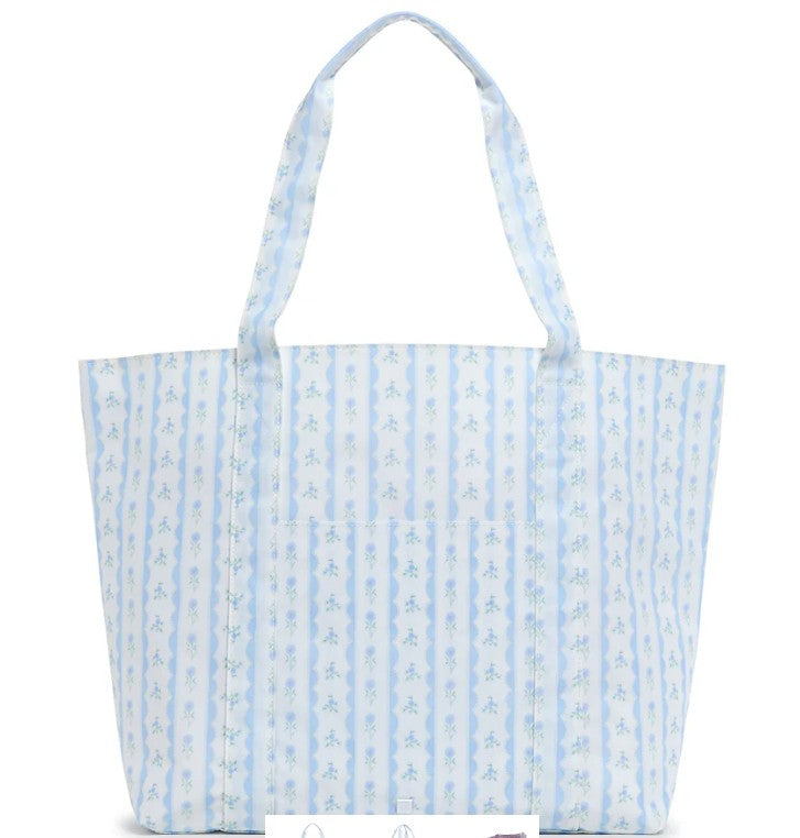 Jumbo Coated Canvas Tote by TRVL