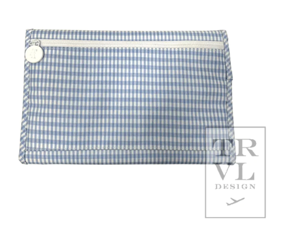 Gingham Changing Pad with Monogram