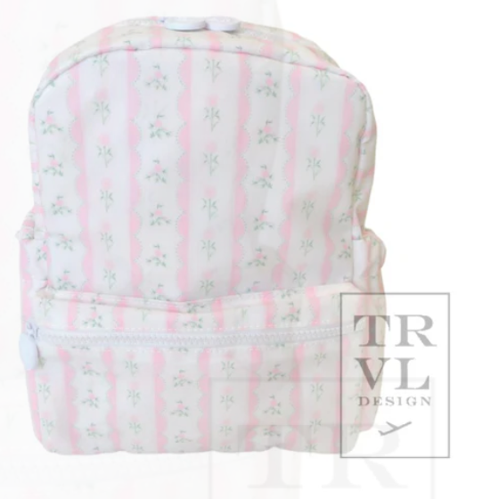 Mini Backer Backpack-Ribbon Floral