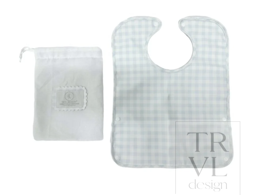 Pimlico Check Baby Bib by TRVL
