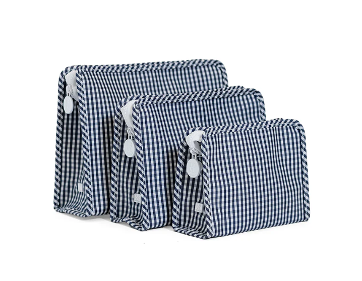 Gingham Roadie Bags by TRVL
