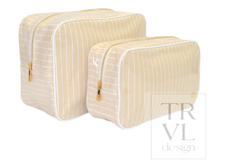 Luxe Gloss Overlay XL Glam Bag 2 Piece Set