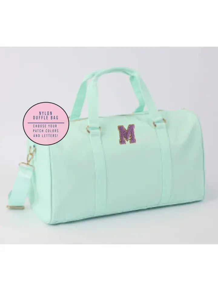 Nylon Duffle Bag - Mint