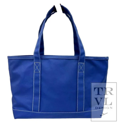 Maxi Coated Canvas Tote