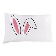 Bunny Ears Standard Pillowcase
