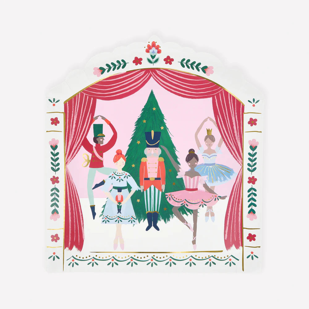 Nutcracker Ballet Plates