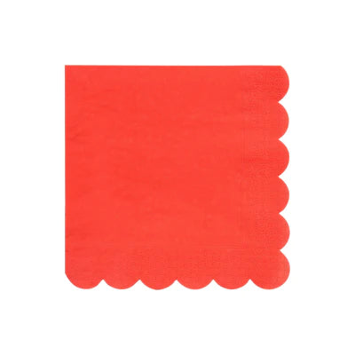 Red Large Paper Napkins