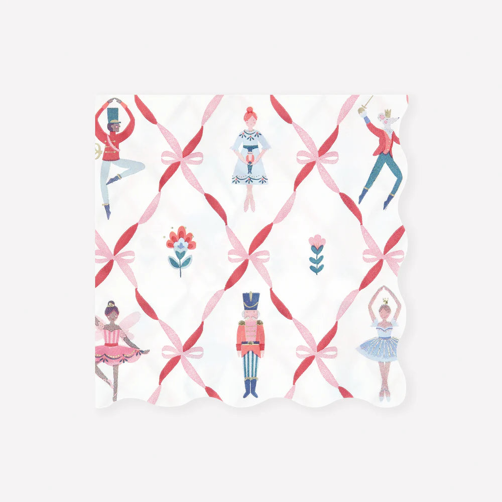 Nutcracker Ballet Paper Napkins Large