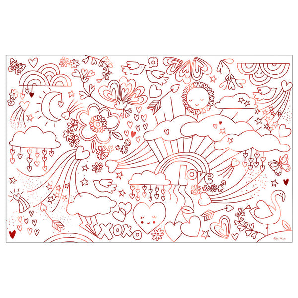 Love is Everywhere: Adult Coloring Book for Women Featuring Cupid